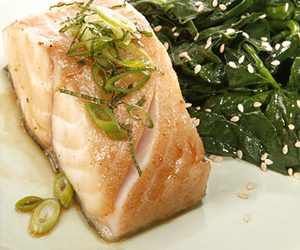 CITRUS-GLAZED COD